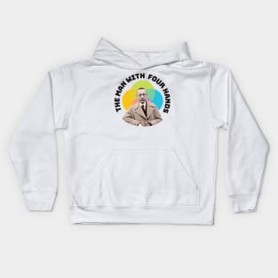 Rachmaninoff - four hands Kids Hoodie